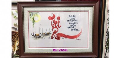 Nét Đẹp Tâm Huyết Trong Bức tranh thêu tặng thầy cô món quà Ý nghĩa Nhân Ngày Nhà Giáo Việt Nam