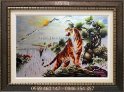 Tranh thêu con hổ MS 54
